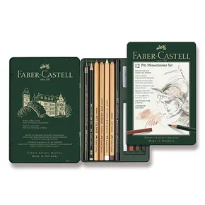 Grafitová ceruzka Faber-Castell 112975 Pitt Monochrome sada 12 kusov