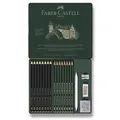 Grafitová ceruzka Faber-Castell 115224 Pitt Monochrome Graphite sada 20 kusov