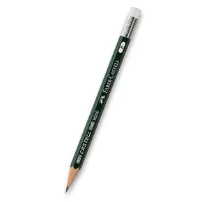 Grafitová ceruzka Faber-Castell Castell 9000 Perfect Pencil - s gumou, bez viečka