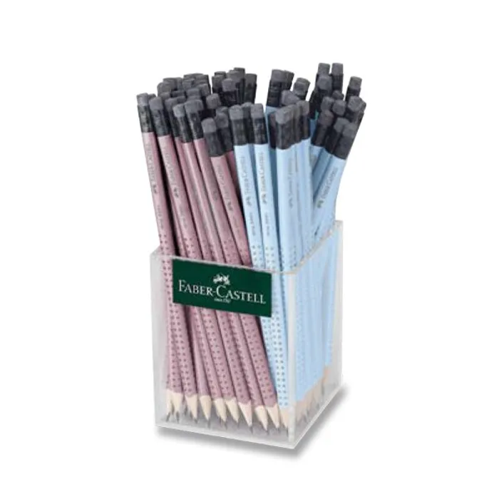 Hlavný obrázok produktu Grafitová tužka Faber-Castell Grip 2001 s pryží stojánek, 72 ks