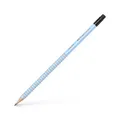 Grafitová ceruzka Faber-Castell Grip 2001 s gumou tvrdosti B, blankytne modrá