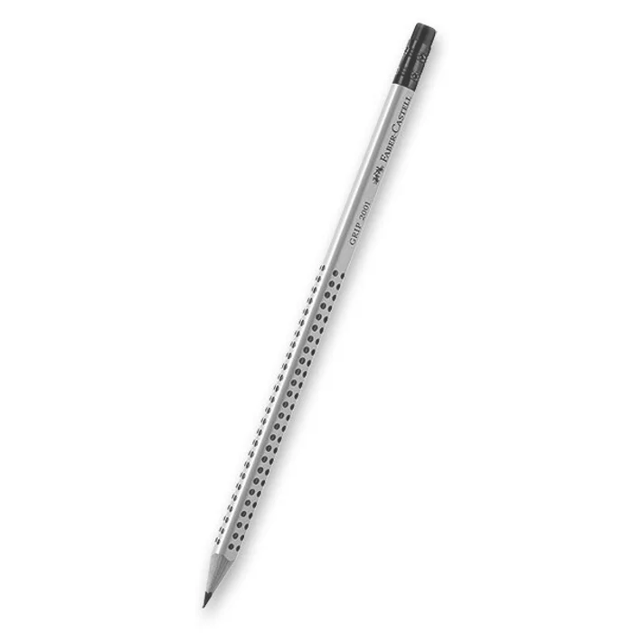 Hlavný obrázok produktu Grafitová tužka Faber-Castell Grip 2001 tvrdost B s pryží