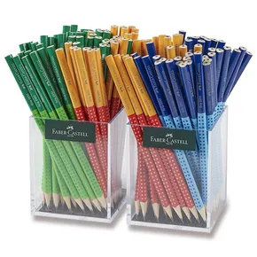 Grafitová tužka Faber-Castell Grip 2001 Two Tone stojánek, 144 ks