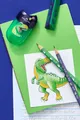 Ďalší obrázok produktu Grafitová tužka Faber-Castell Jumbo Dinosaurus HB, zelená