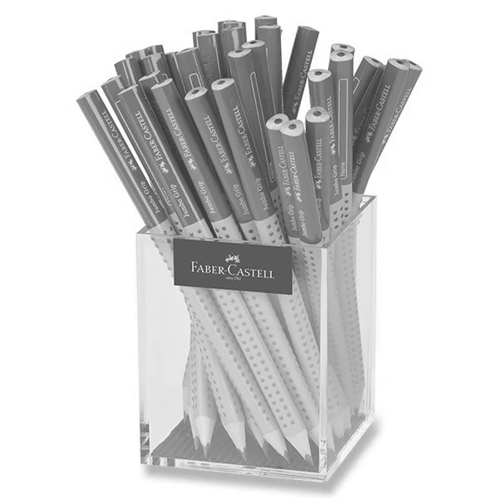 Hlavný obrázok produktu Grafitová tužka Faber-Castell Jumbo Grip Two Tone stojánek, 36 ks