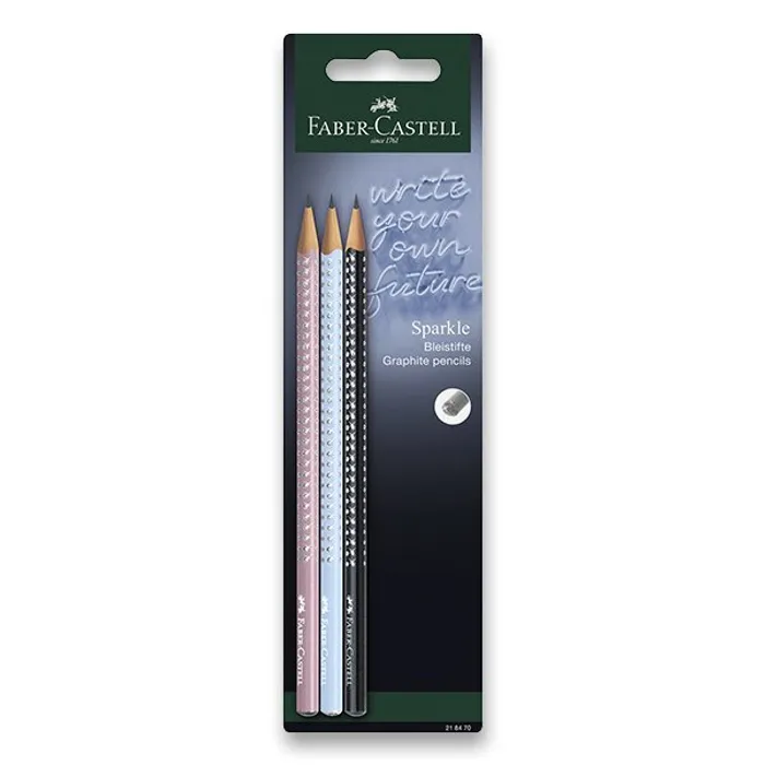 Hlavný obrázok produktu Grafitová tužka Faber-Castell Sparkle 3 ks