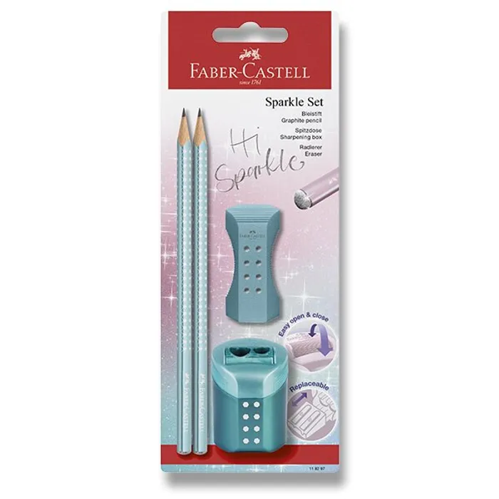Hlavný obrázok produktu Grafitová tužka Faber-Castell Sparkle Cosmic Ocean set
