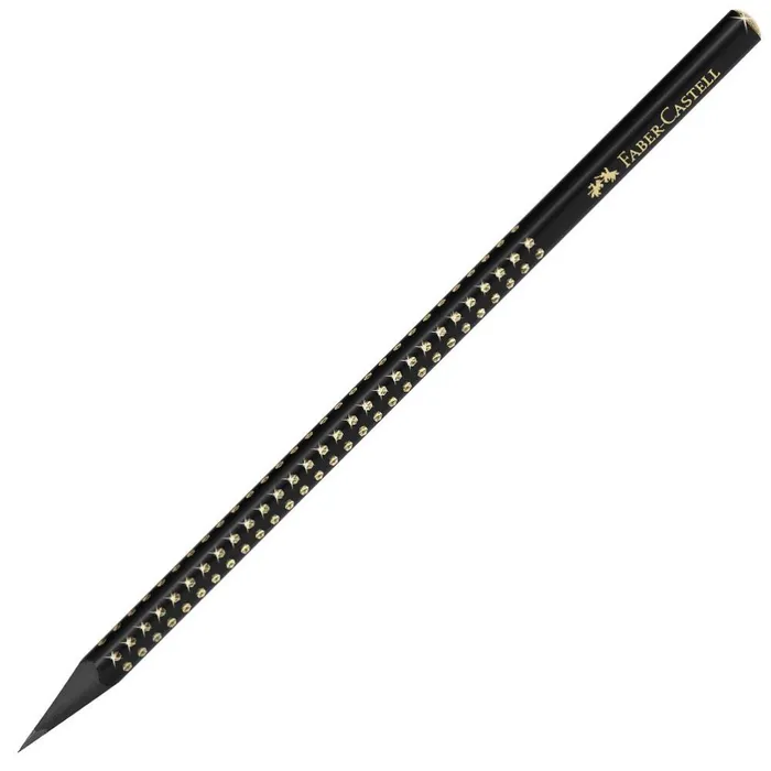 Hlavný obrázok produktu Grafitová tužka Faber-Castell Sparkle Midnight Gold tvrdost B