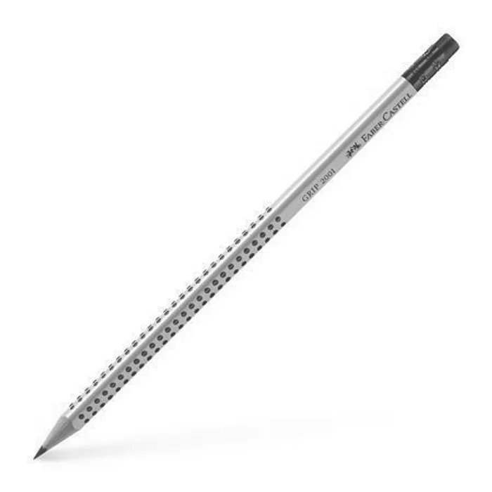 Hlavný obrázok produktu Grafitová tužka Grip 2001 s pryží B  Faber Castell 117201