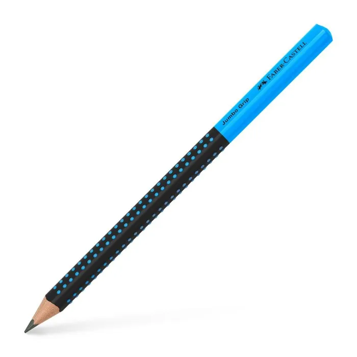 Hlavný obrázok produktu Grafitová tužka Jumbo Grip Two Tone, modrá / černá Faber-Castell 511910