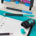 Ďalší obrázok produktu Grafitová ceruzka Jumbo Grip Two Tone, modrá / čierna Faber-Castell 511910