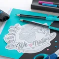 Ďalší obrázok produktu Grafitová ceruzka Jumbo Grip Two Tone, tyrkysová / čierna Faber-Castell 511912