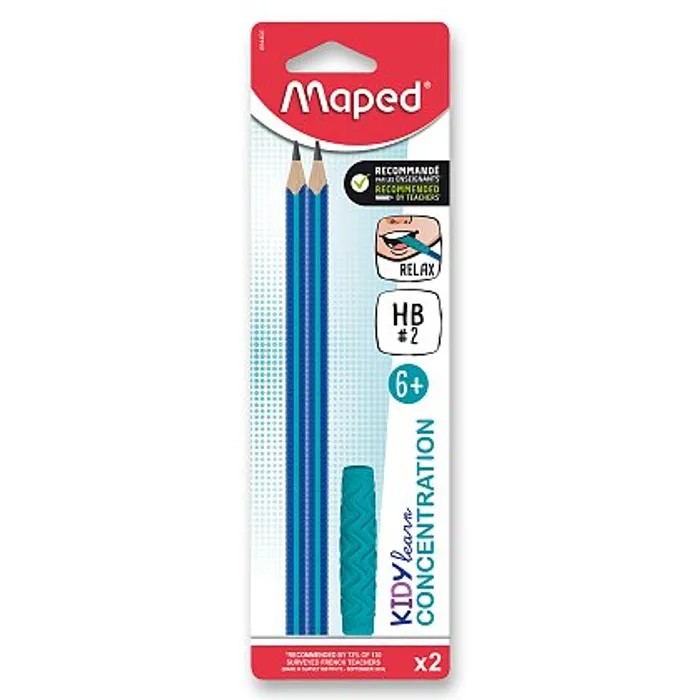 Hlavný obrázok produktu Grafitová tužka Maped Kidy Learn - 2 ks, 1 ks kousací koncovka