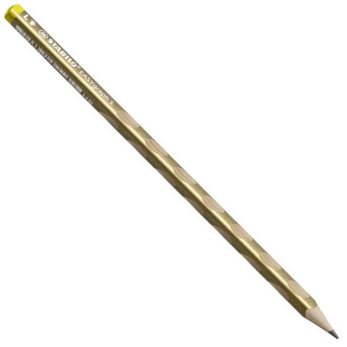 Hlavný obrázok produktu Grafitová tužka pro leváky STABILO EASYgraph S Metallic Edition zlatá - HB [1 ks]