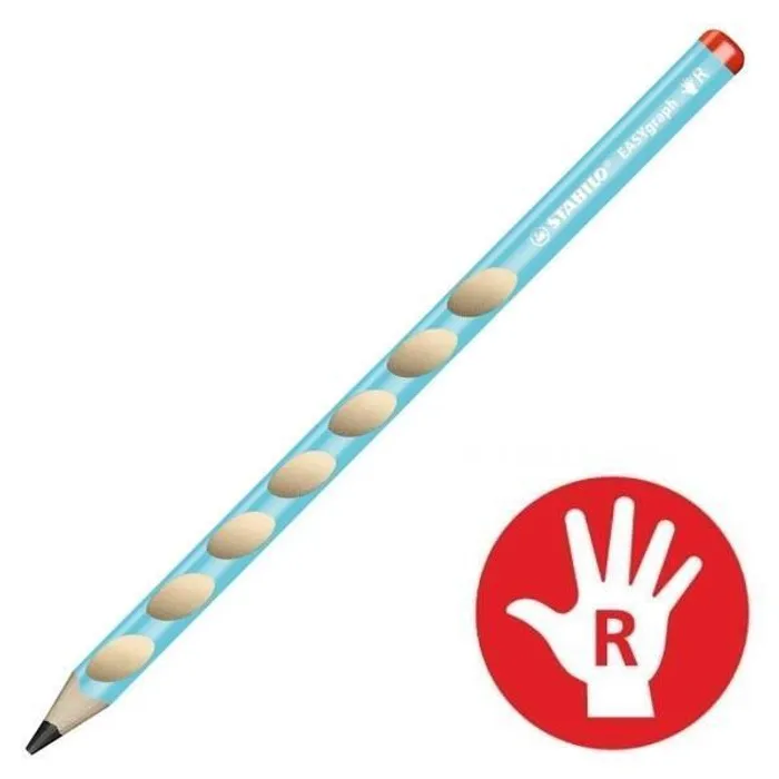 Hlavný obrázok produktu Grafitová tužka pro praváky - STABILO EASYgraph modrá - HB [1 ks]