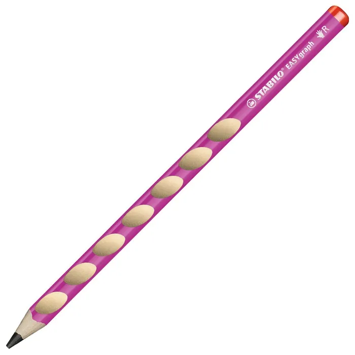 Hlavný obrázok produktu Grafitová tužka pro praváky - STABILO EASYgraph růžová - HB [1 ks]