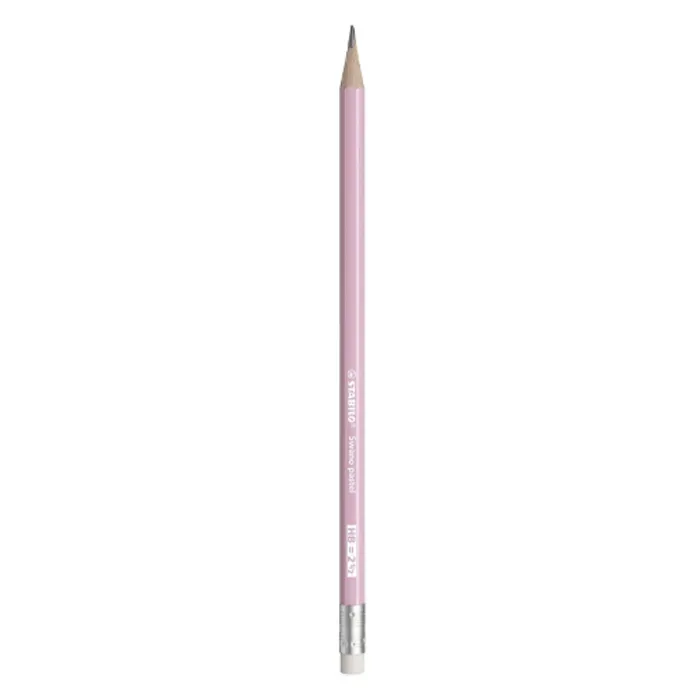 Hlavný obrázok produktu Grafitová tužka s pryží STABILO Swano Pastel HB pastel růžová