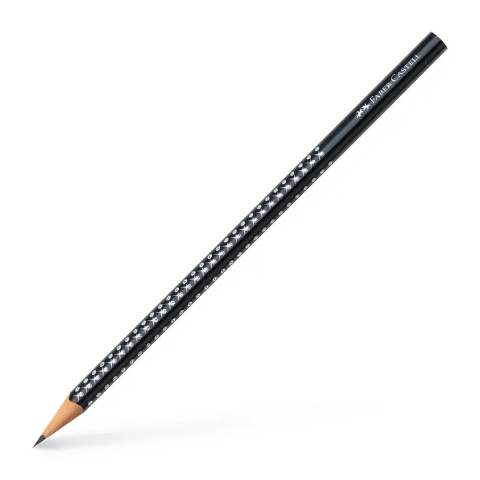 Hlavný obrázok produktu Grafitová tužka Sparkle, černá metalická Faber Castell 118219