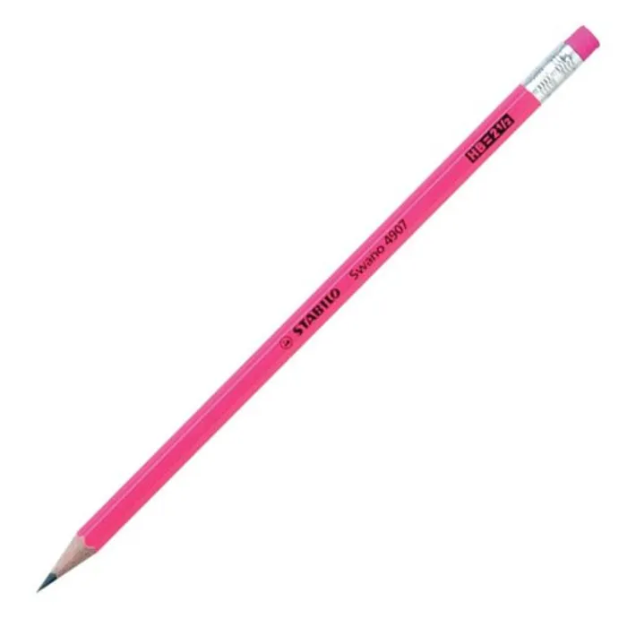 Hlavný obrázok produktu Grafitová tužka STABILO Swano neon růžová