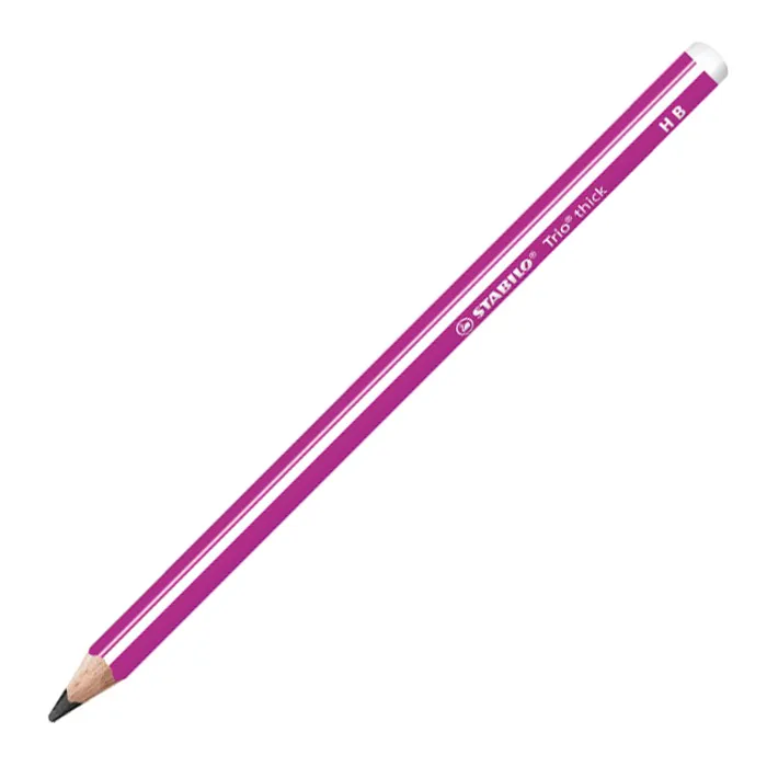 Hlavný obrázok produktu Grafitová tužka STABILO Trio silná růžová HB [1 ks]