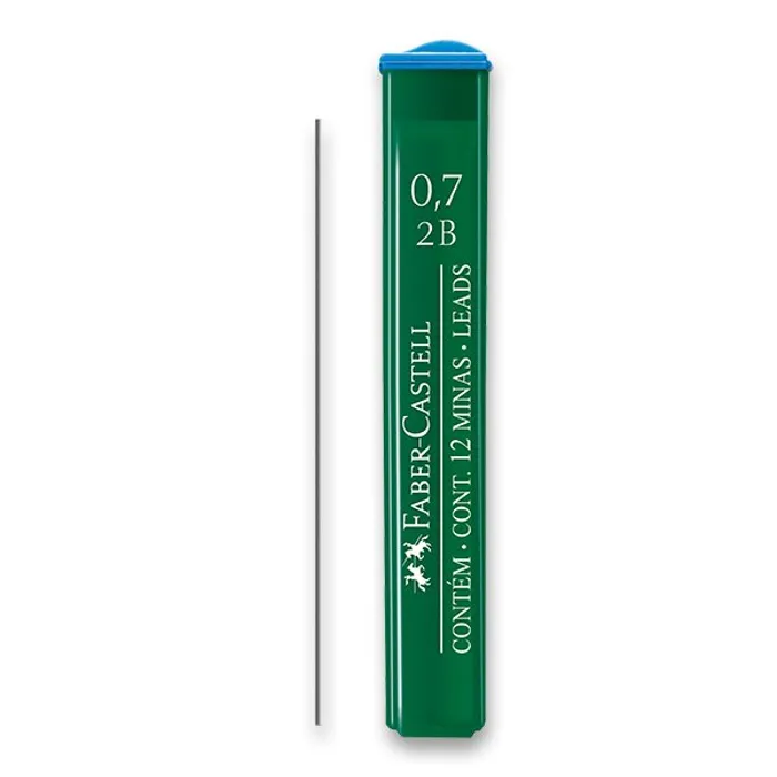 Hlavný obrázok produktu Grafitové tuhy Faber-Castell 521702 Mine Polymer tvrdost 2B