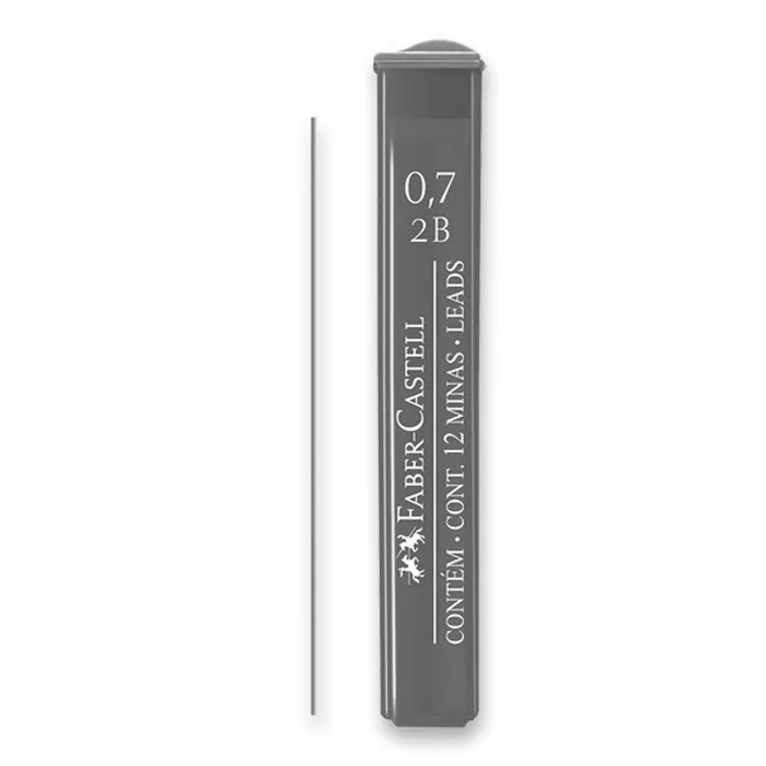 Hlavný obrázok produktu Grafitové tuhy Faber-Castell 521702 Mine Polymer tvrdost 2B