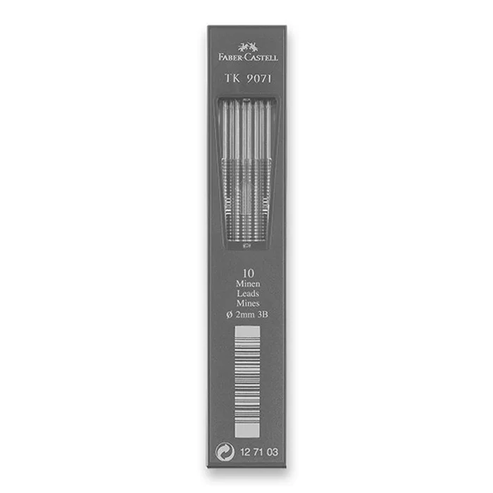 Hlavný obrázok produktu Grafitové tuhy Faber-Castell TK 9071 2 mm, tvrdost 3B