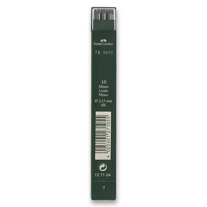 Hlavný obrázok produktu Grafitové tuhy Faber-Castell TK 9071 3,15 mm, tvrdost 4B