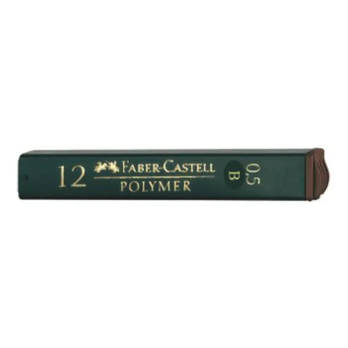 Hlavný obrázok produktu Grafitové tuhy Superpolymer 0.5mm 2H Faber Castell 120512