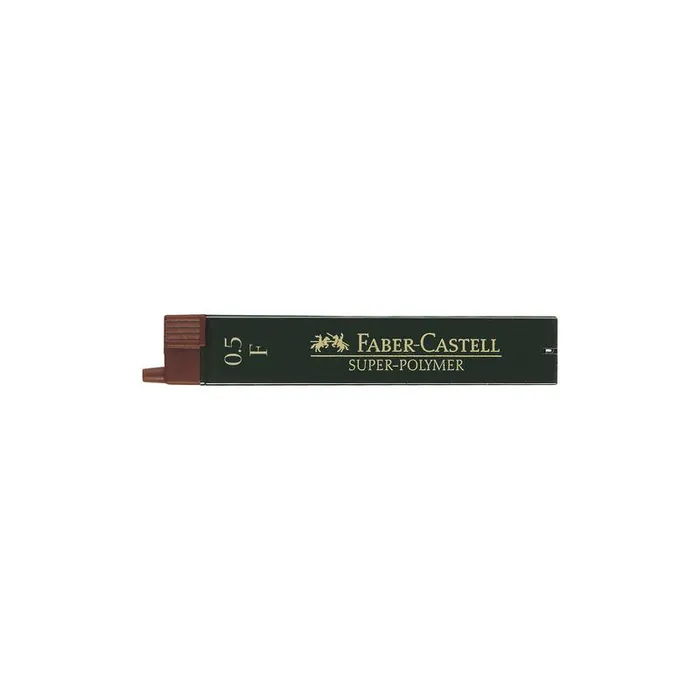 Hlavný obrázok produktu Grafitové tuhy Superpolymer 0.5mm F Faber Castell 120510