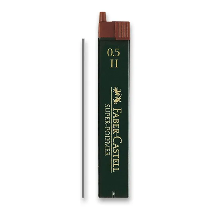 Hlavný obrázok produktu Grafitové tuhy Superpolymer 0.5mm H Faber Castell 120511