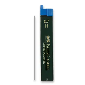 Grafitové tuhy Superpolymér 0.7mm H Faber Castell 120711