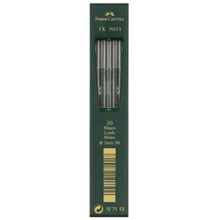 Hlavný obrázok produktu Grafitové tuhy TK 9071 Verzatil 2mm TB/10 9071/3H Faber Castell 127113