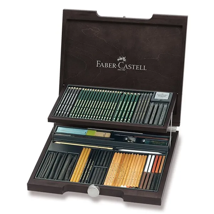 Hlavný obrázok produktu Grafitové tužky Faber-Castell 112971 Pitt Monochrome sada 81 ks