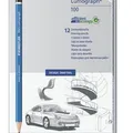 Ďalší obrázok produktu Grafitové ceruzky "Mars Lumograph", sada, 12 rôznych tvrdosť, šesťhranné, v plechovej krabičke