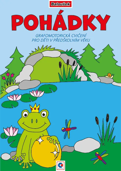 Hlavný obrázok produktu Grafomotorická omalovánka - A4 - Pohádky