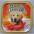 GRAN BONTA paštéta s hovädzím mäsom pre psov 150g