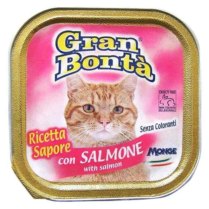 Hlavný obrázok produktu GRAN BONTA paštika s lososem pro kočky 100g
