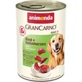 GRANCARNO Adult - hovädzie, kačacie srdce 400g