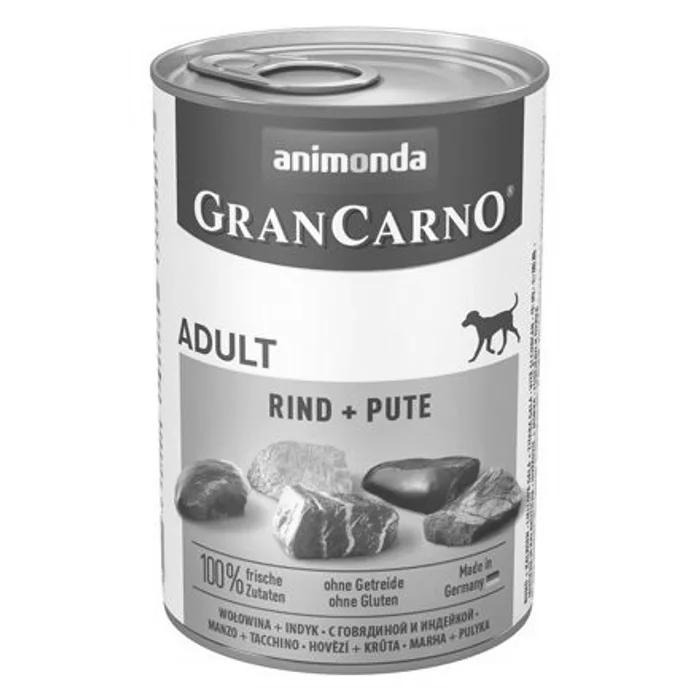 Hlavný obrázok produktu GRANCARNO Adult - hovězí, krůta 400g
