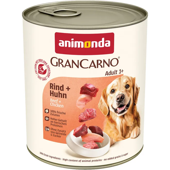 Hlavný obrázok produktu GRANCARNO Adult - hovězí, kuřecí 800g