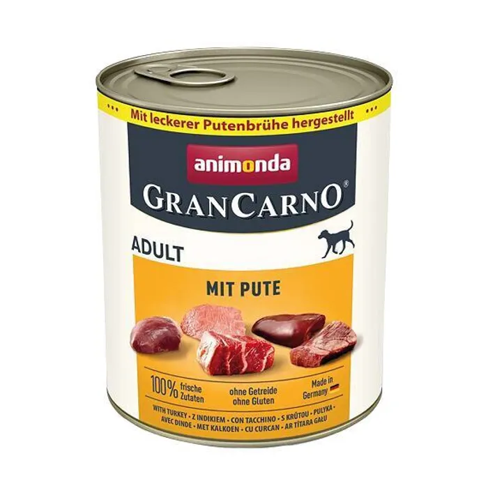 Hlavný obrázok produktu GRANCARNO Adult - s krůtím masem 800 g