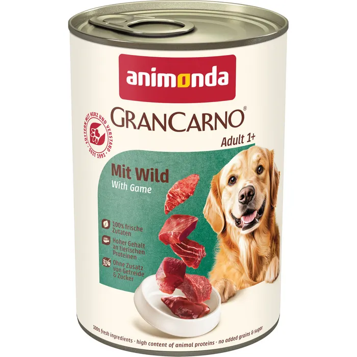 Hlavný obrázok produktu GRANCARNO Adult - se zvěřinou 400 g