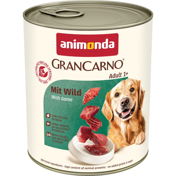 Hlavný obrázok produktu GRANCARNO Adult - se zvěřinou 800 g