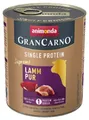 GRANCARNO Single Protein 800 g čisté jahňacie, konzerva pre psov