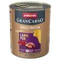 GRANCARNO Single Protein 800 g čisté jahňacie, konzerva pre psov