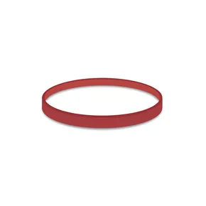 Gumička silná červená 3mm priemer 5cm [1 kg]
