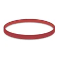 Gumička silná červená 5mm priemer 10cm [1 kg]