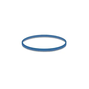 Gumička slabá modrá 1mm priemer 3cm [1 kg]
