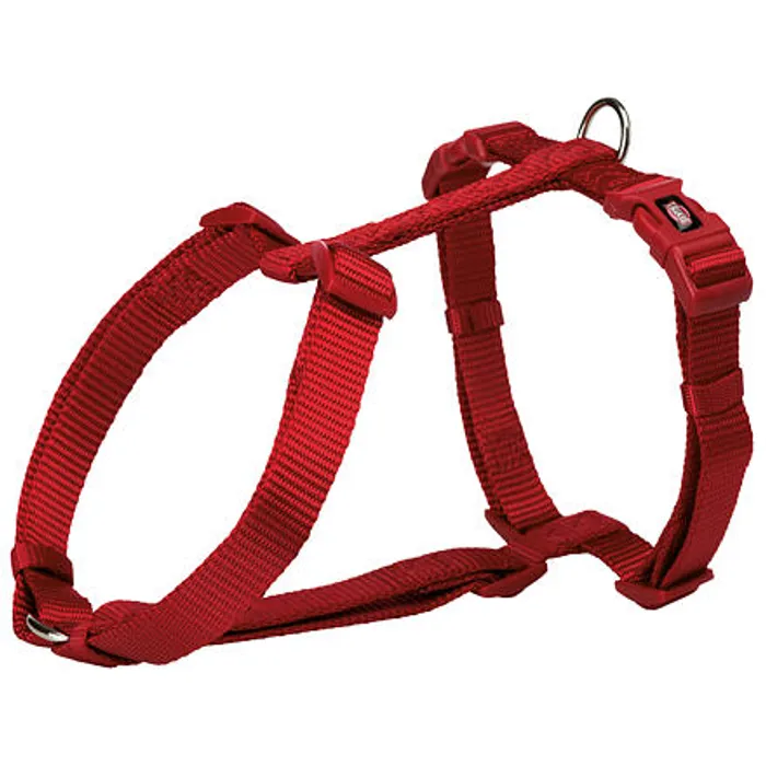 Hlavný obrázok produktu H-postroj PREMIUM - červený S-M:hruď:42-60cm/15mm